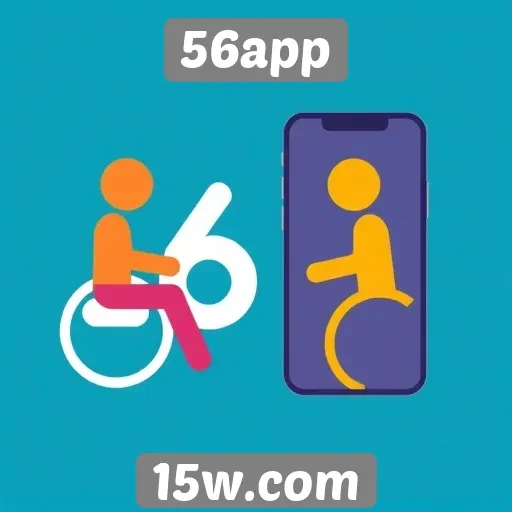 Acessibilidade e inclusão no 56app em destaque